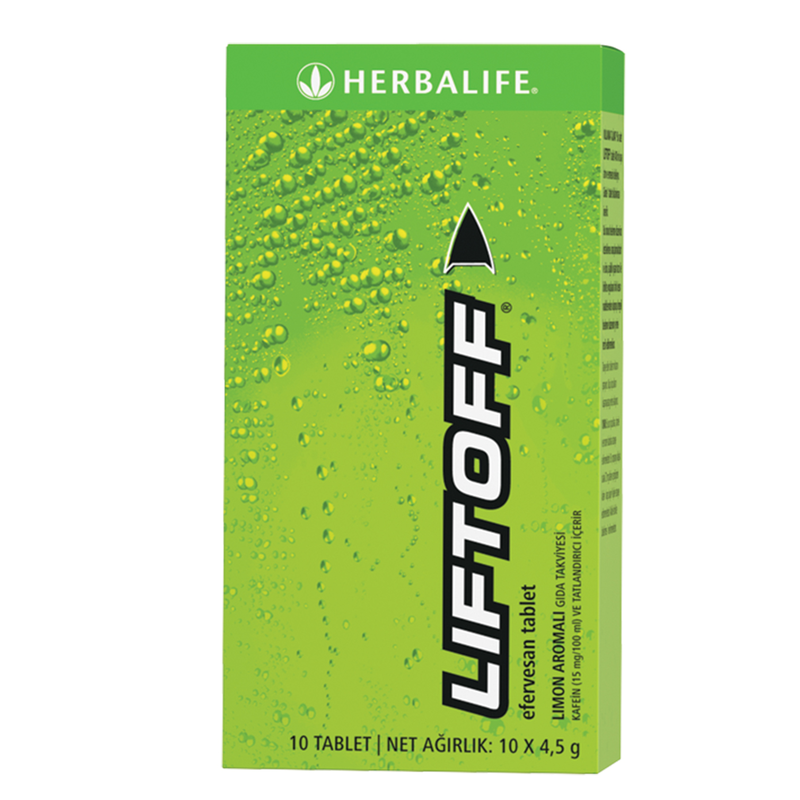 LiftOff® Efervesan İçecek Limon Aromalı